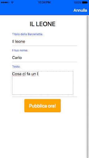 Barzellette Social screenshot 3