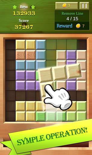 Block Puzzle Wood 88 : Free screenshot 2