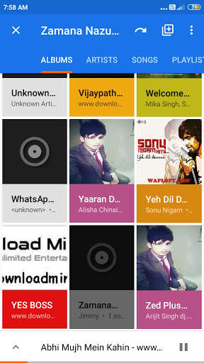 Zra Jhoom Music Player screenshot 4