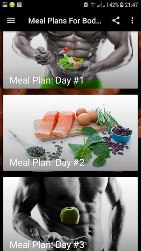 Meal Planner For Muscle Gain screenshot 2