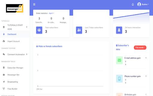 Messenger Bot screenshot 1