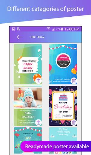 Poster Maker & Flyer, Ads,Invitation Maker screenshot 7