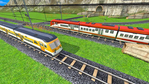 Euro Train Racing Free screenshot 1