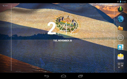 El Salvador Flag Live Wallpaper screenshot 9