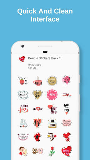 Love Couple Romantic WASticker screenshot 3