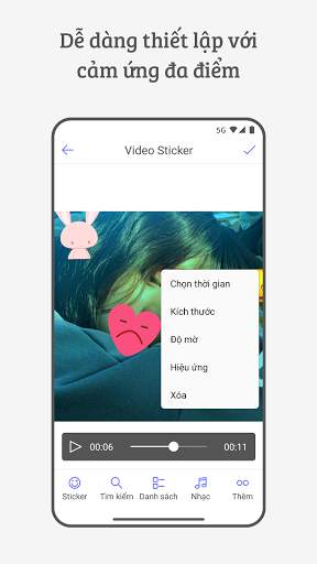 Chèn Sticker Vào Video (Chèn Nhãn Dán Lên Video) screenshot 4