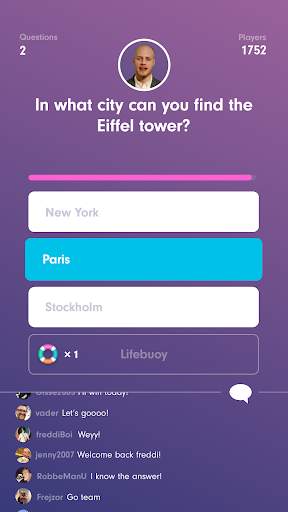 Primetime - Live Quiz Game screenshot 1