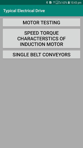 Typical Electrical Drive screenshot 1