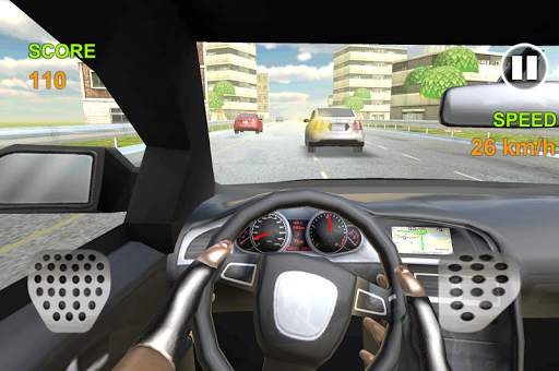 Extreme Racing In Car 3D Free screenshot 3