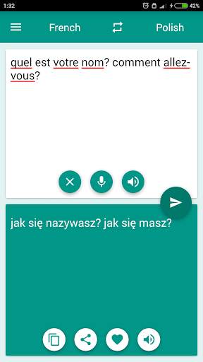 French-Polish Translator screenshot 2