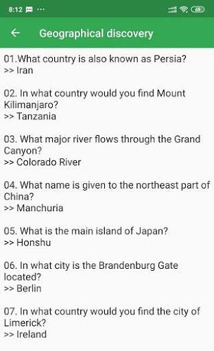 General Knowledge (World Wide) screenshot 2