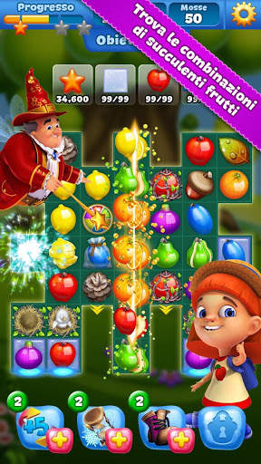 Fruit Land – avventura match3! screenshot 1
