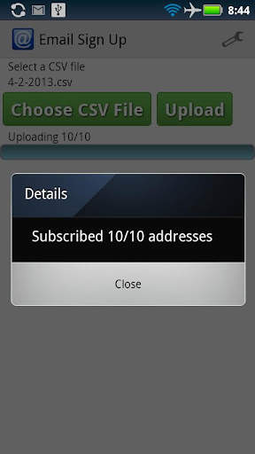 Email Sign Up screenshot 3