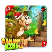 Banana Monkey Jungle King kong logo