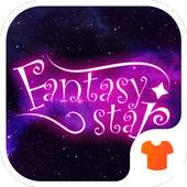 Neon Theme - Neon Purple Star Wallpaper&Icon 1.0.3