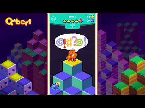 Q*bert скриншот 1