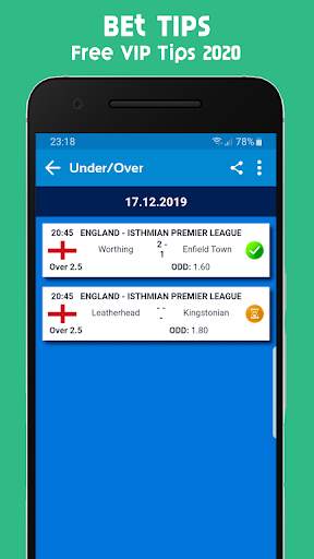 Bettips VIP - Free Betting Tips 2021 screenshot 4