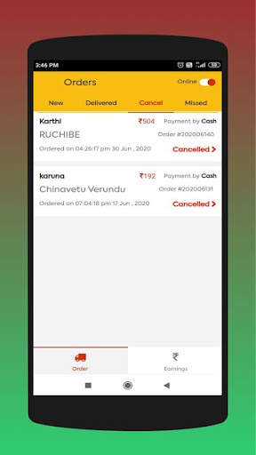 kikobi Food Delivery App screenshot 2