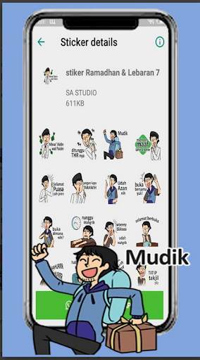 Wa Stiker Apps Ramadhan & Lebaran 2020 screenshot 2