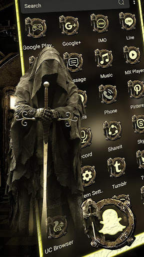 Grim Reaper Theme Launcher screenshot 2