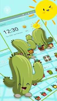 Cute Cartoon Cactus Theme🌟 screenshot 2