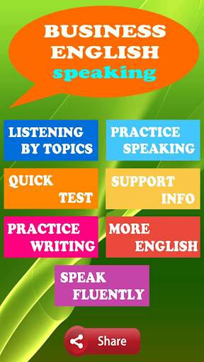 Business English speaking fluently app for free screenshot 1