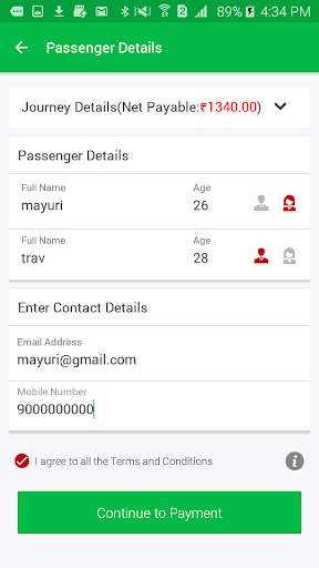 Mayuri Travels screenshot 5