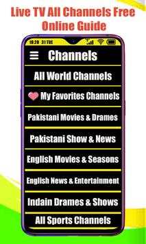 Live Cricket & Sax All TV Channels Online Guide screenshot 2