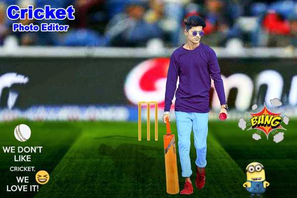 Cricket Photo Editor - Background Changer screenshot 5