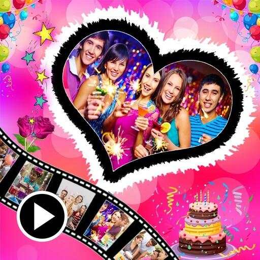 Happy Birthday Video Maker With Song, Name & Photo birthdayvideomaker.5