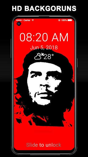 Ernesto Che Guevara Lock Screen screenshot 2