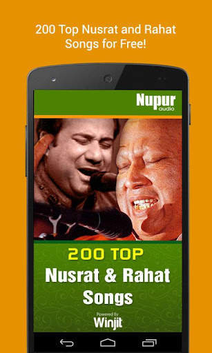 200 Top Nusrat & Rahat Fateh Ali Khan Songs screenshot 1