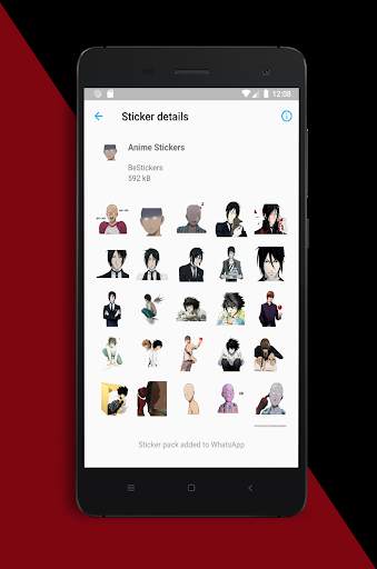 Funny Anime Stickers For WhatsApp (WAStickerApps) screenshot 2