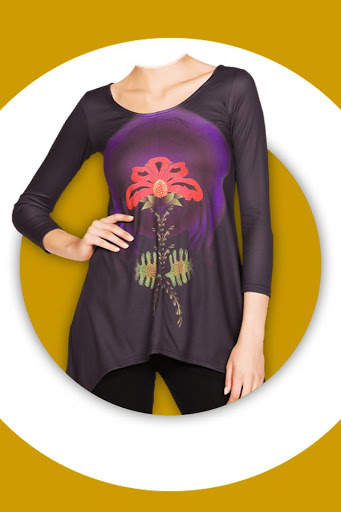 Woman Designed T-Shirt for Photo Maker screenshot 2
