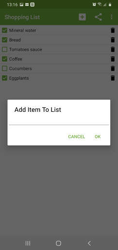 Shopping List - Tiny & Easy screenshot 2