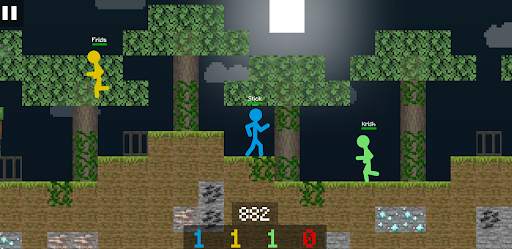 Stickman vs Multicraft: Zombie Apocalypse screenshot 2