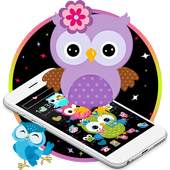 Cute Cartoon Owl Theme 1.1.2