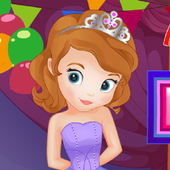 Baby Princess birthday dressup icon