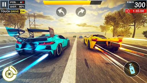 Réal rue Voiture Courses Jeu screenshot 2