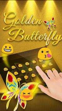 Luxury Butterfly Keyboard Theme screenshot 3