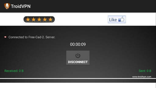 Troid VPN  Free VPN Proxy screenshot 2