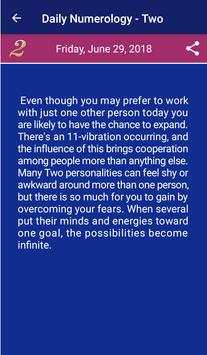 Daily Numerology- Numeroscope screenshot 3