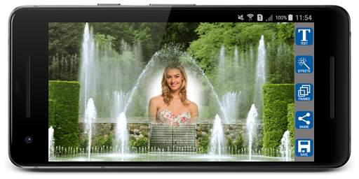 Water Fountain Photo Frames 4 تصوير الشاشة
