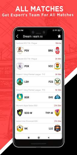 11app - Teams for Dream11, My11circle & Myteam11 screenshot 2