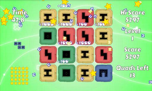 Puzzle Quads Free screenshot 4
