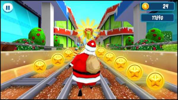 Subway Runner : Run Santa Run Adventure screenshot 5