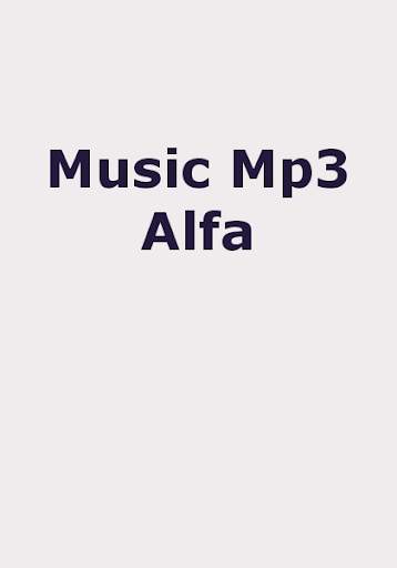 Music Mp3 Alpha screenshot 1