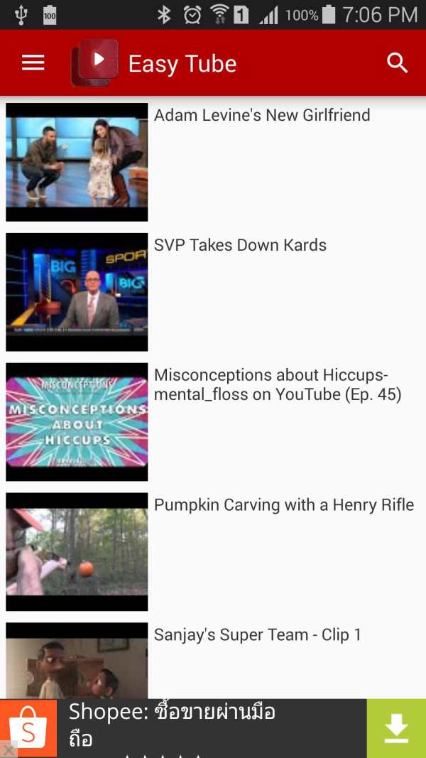 Easy Tube (Youtube Player) screenshot 1