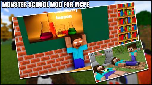 Monster School Mod For Minecraft-Monster school pe screenshot 1