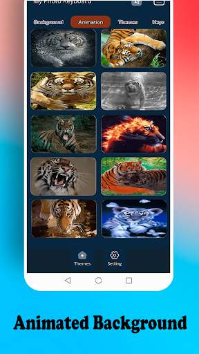 Tiger King Keyboard скриншот 1